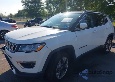 2020 Jeep Compass Limited 4X4 from USA, damaged, VIN 3C4NJDCB6LT245593